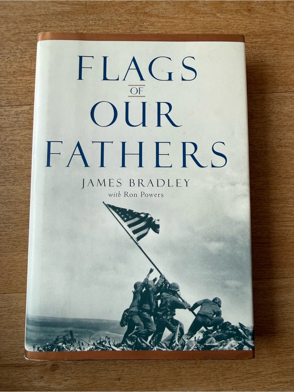 📚3 for $12📚 Flags of Our Fathers by James Bradley - White & Blue Cover